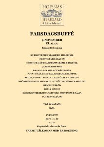 thumbnail of Farsdagsbuffé 2025
