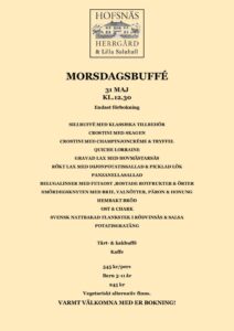 thumbnail of Morsdagsbuffé 2026